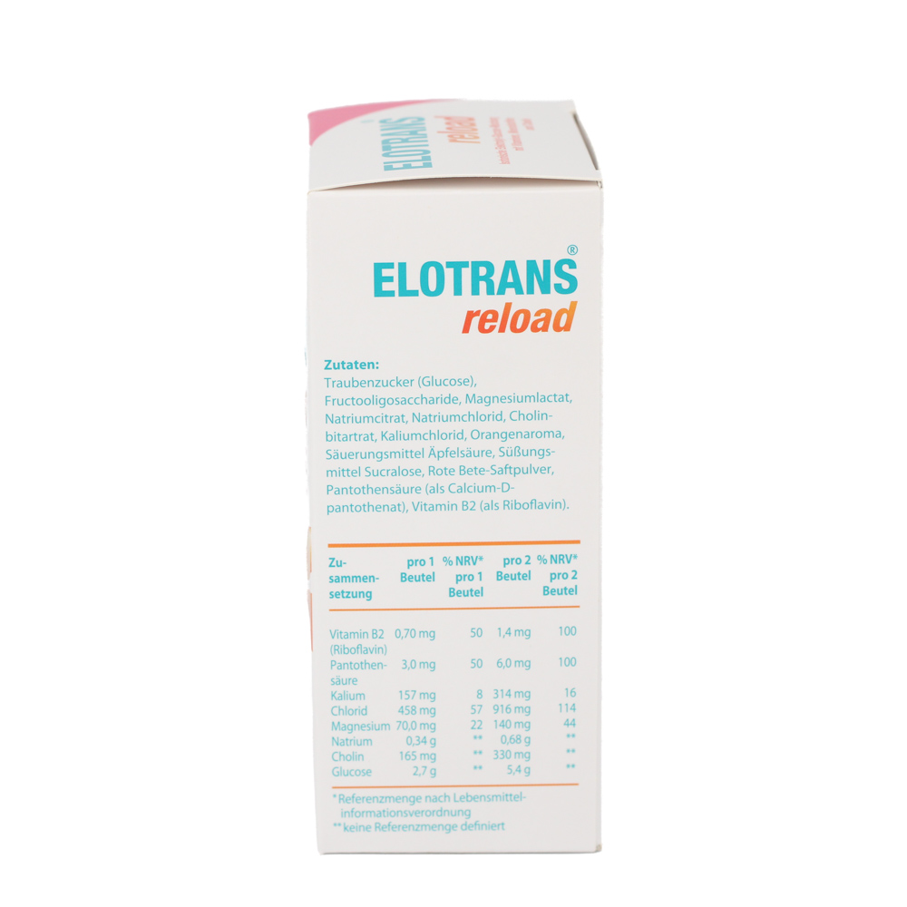ELOTRANS reload Elektrolyt-Pulver m.Vitaminen Btl.