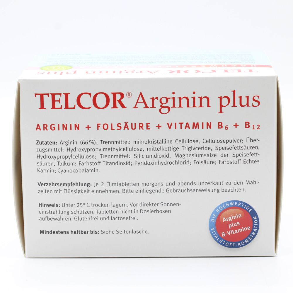 TELCOR Arginin plus Filmtabletten