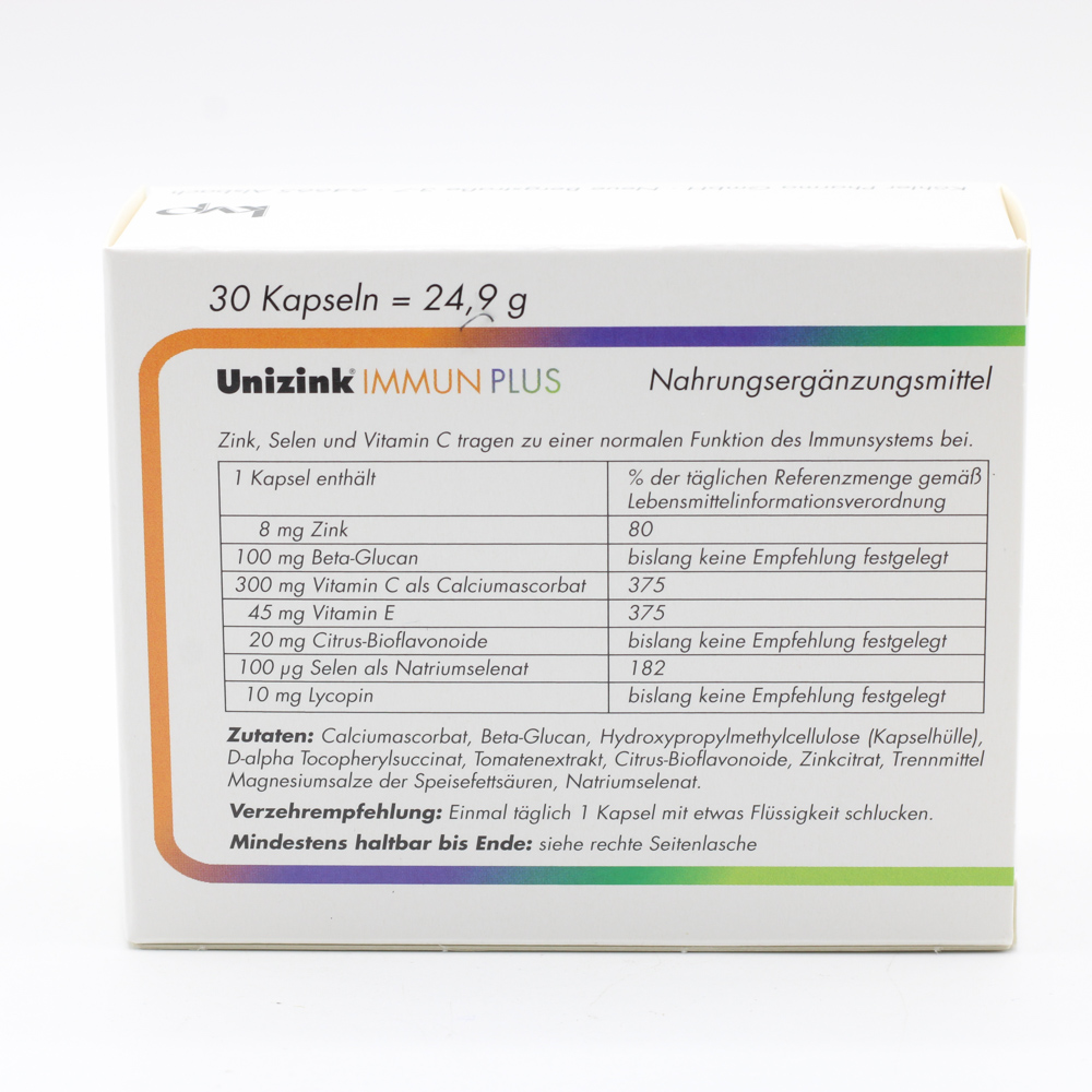 UNIZINK Immun Plus Kapseln