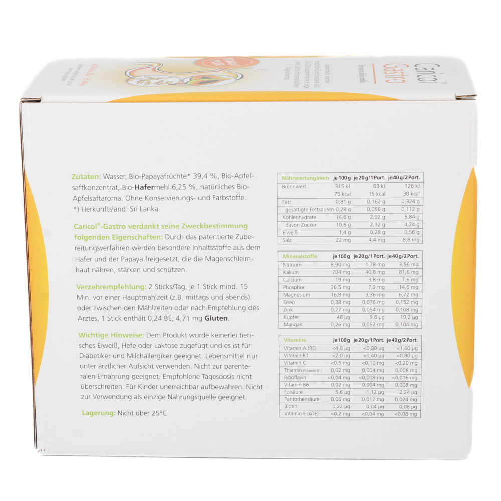 CARICOL Gastro Sticks