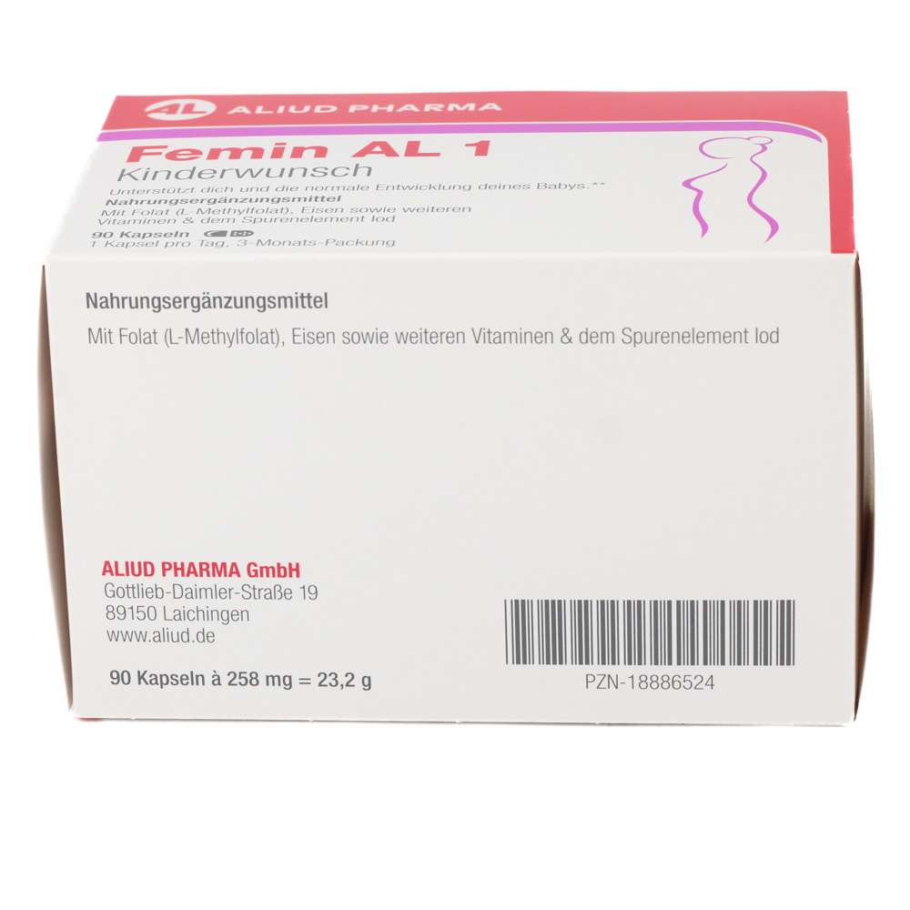 FEMIN AL 1 Kinderwunsch Hartkapseln