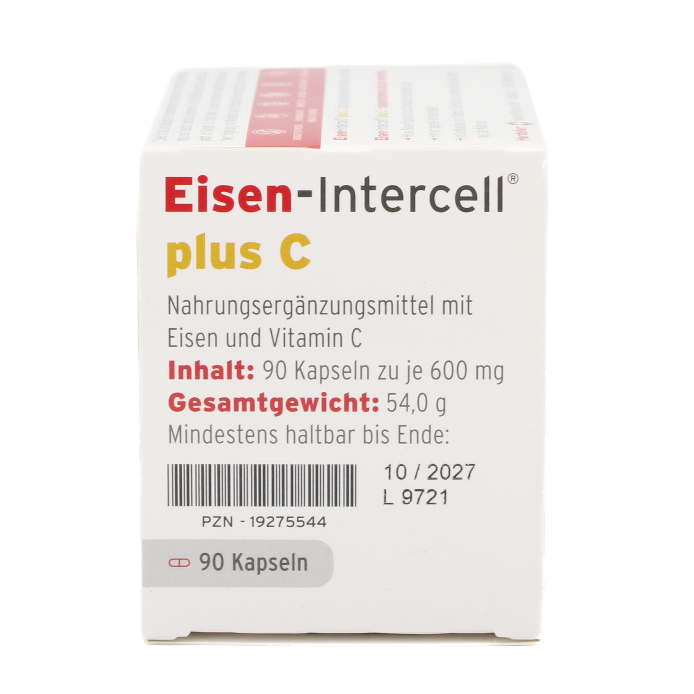 EISEN-INTERCELL plus C magensaftresistente Kapseln