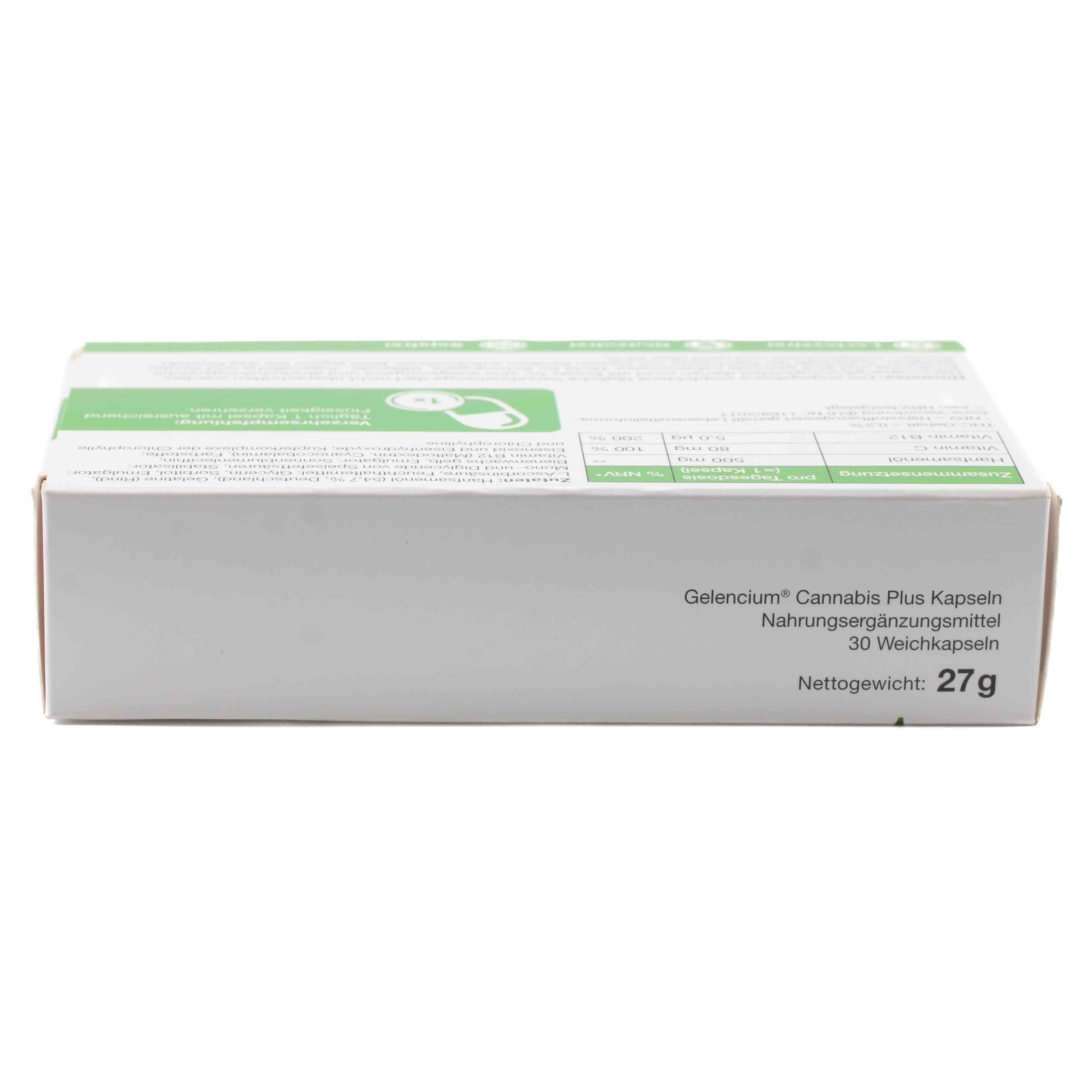 GELENCIUM Cannabis Plus Kapseln mit Vitamin B12