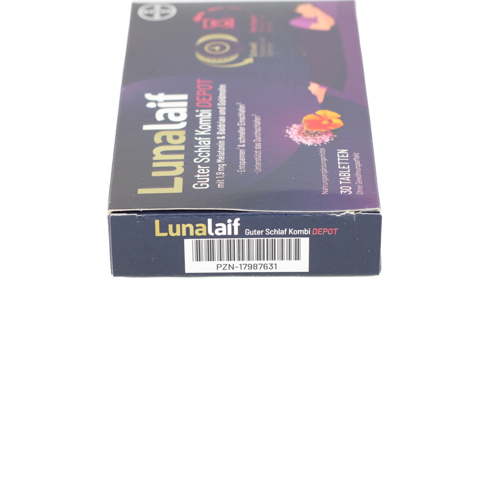 LUNALAIF Guter Schlaf Kombi Depot Tabletten