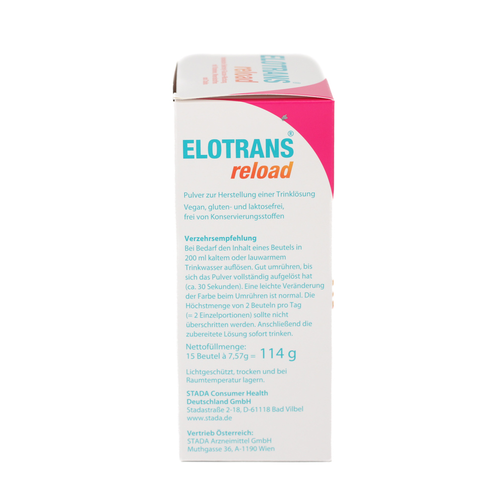 ELOTRANS reload Elektrolyt-Pulver m.Vitaminen Btl.