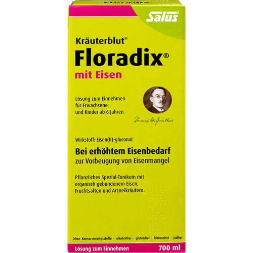 FLORADIX mit Eisen Lösung zum Einnehmen
