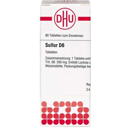SULFUR D 6 Tabletten