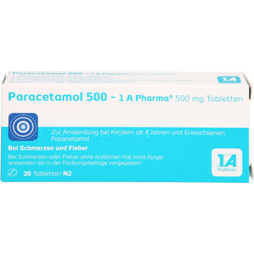 PARACETAMOL 500-1A Pharma Tabletten