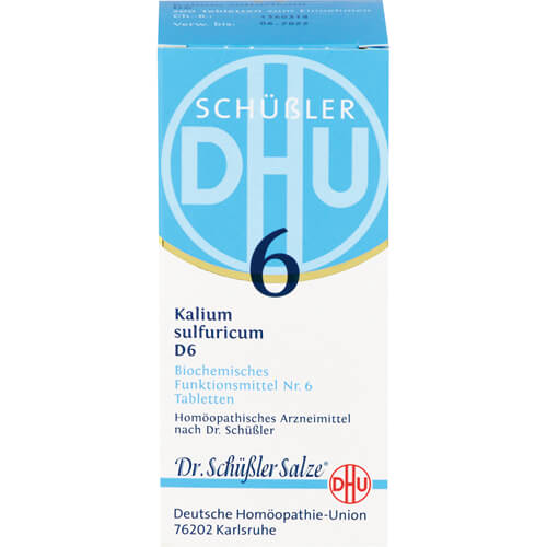 BIOCHEMIE DHU 6 Kalium sulfuricum D 6 Tabletten