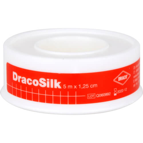 DRACOSILK Rollenpflaster 1,25 cmx5 m