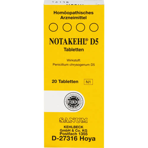 NOTAKEHL D 5 Tabletten