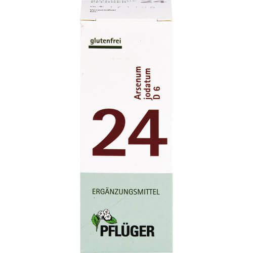 BIOCHEMIE Pflüger 24 Arsenum jodatum D 6 Tabletten
