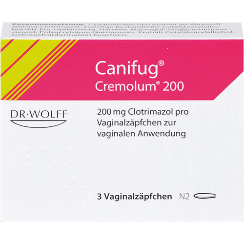 CANIFUG Cremolum 200 Vaginalsuppositorien