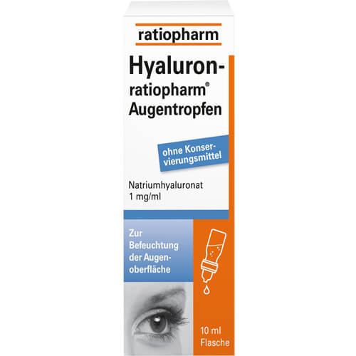 HYALURON-RATIOPHARM Augentropfen