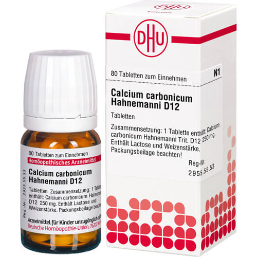 CALCIUM CARBONICUM Hahnemanni D 12 Tabletten