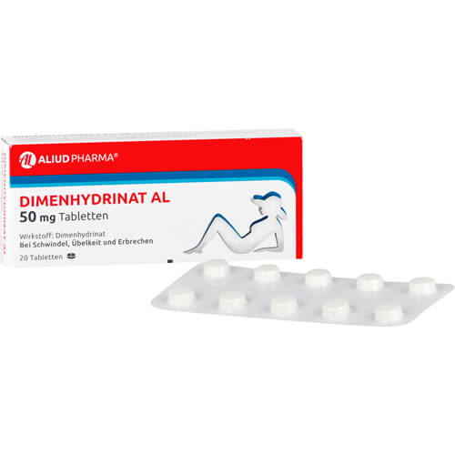 DIMENHYDRINAT AL 50 mg Tabletten