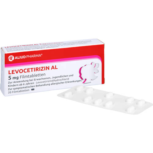 Levocetirizin AL 5 mg Filmtabletten bei Heuschnupfen