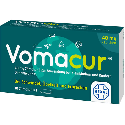 VOMACUR 40 Suppositorien