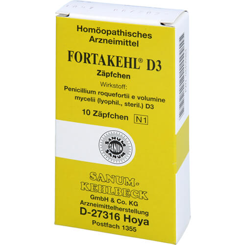 FORTAKEHL D 3 Zäpfchen