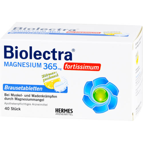 BIOLECTRA Magnesium 365 mg fortissimum Zitrone