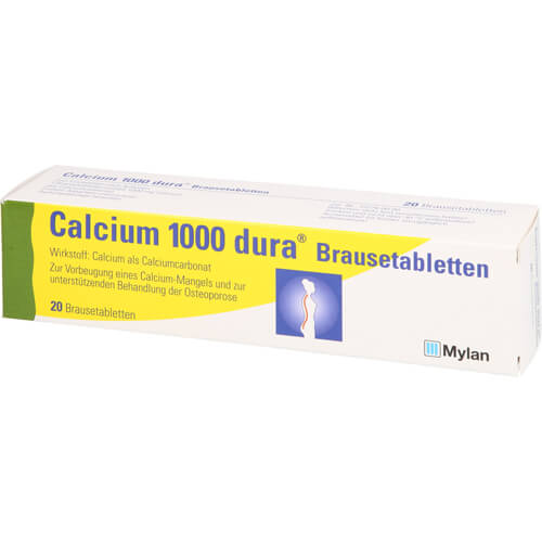 CALCIUM 1000 dura Brausetabletten
