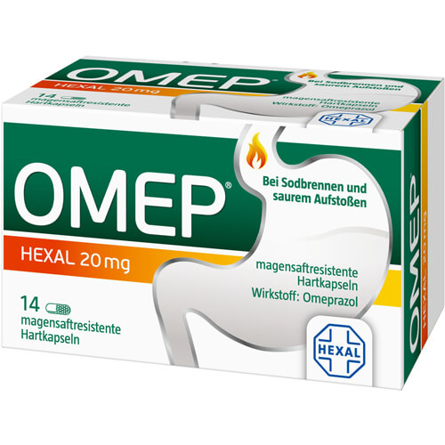 OMEP HEXAL 20 mg magensaftresistente Hartkapseln