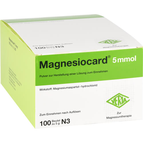 MAGNESIOCARD 5 mmol Plv.z.Her.e.Lsg.z.Einnehmen