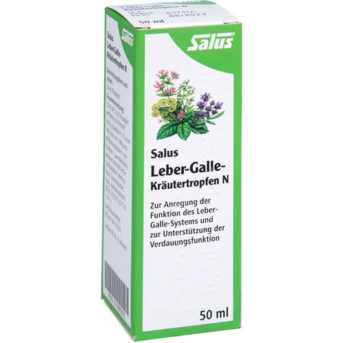 LEBER GALLE Kräutertropfen N Salus