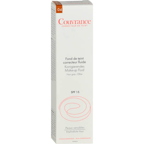 AVENE Couvrance korrigier.Make-up Fluid honig 4.0