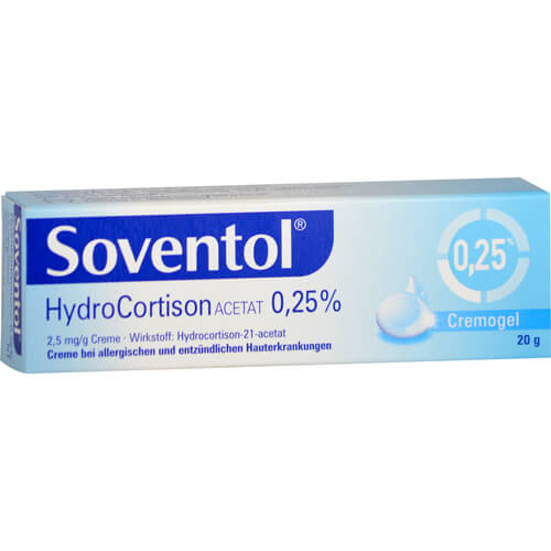 SOVENTOL Hydrocortisonacetat 0,25% Creme