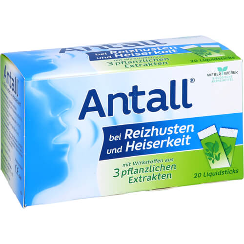 ANTALL bei Reizhusten und Heiserkeit Liquid Sticks