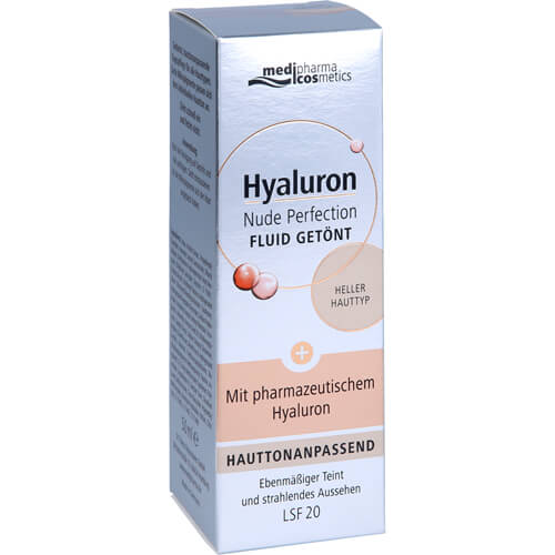 HYALURON NUDE Perfect.Fluid getönt hell.HT LSF 20