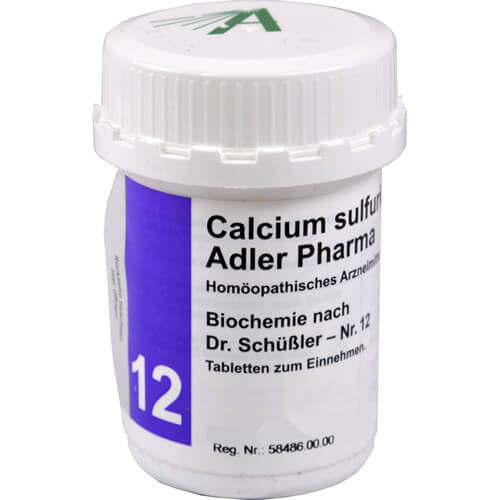 BIOCHEMIE Adler 12 Calcium sulfuricum D 6 Tabl.