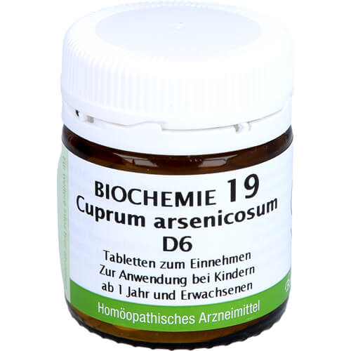 BIOCHEMIE 19 Cuprum arsenicosum D 6 Tabletten
